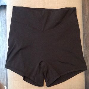 Balance Athletica black shorts from midnight drop